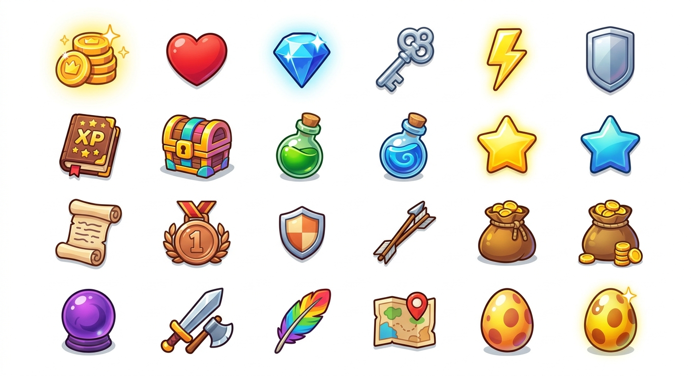 Reward & Currency Icon System
