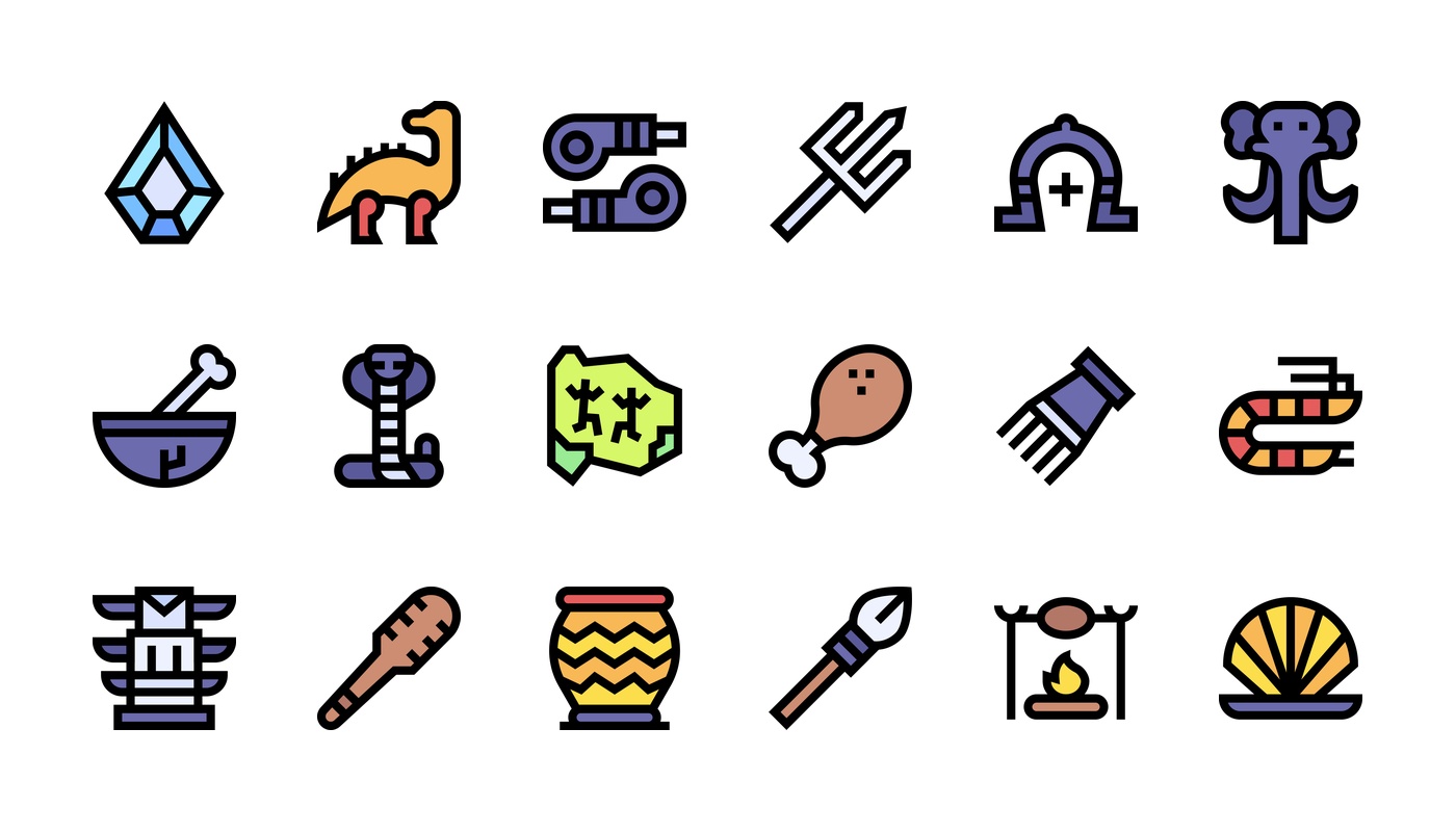 Dawn of Humanity Icon Pack