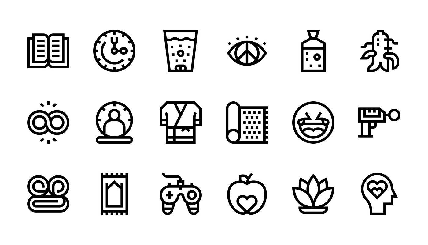 Holistic Wellness Icon Pack