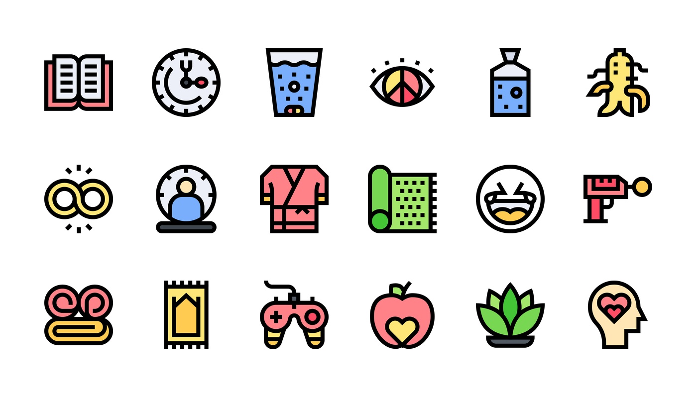 Holistic Wellness Icon Pack